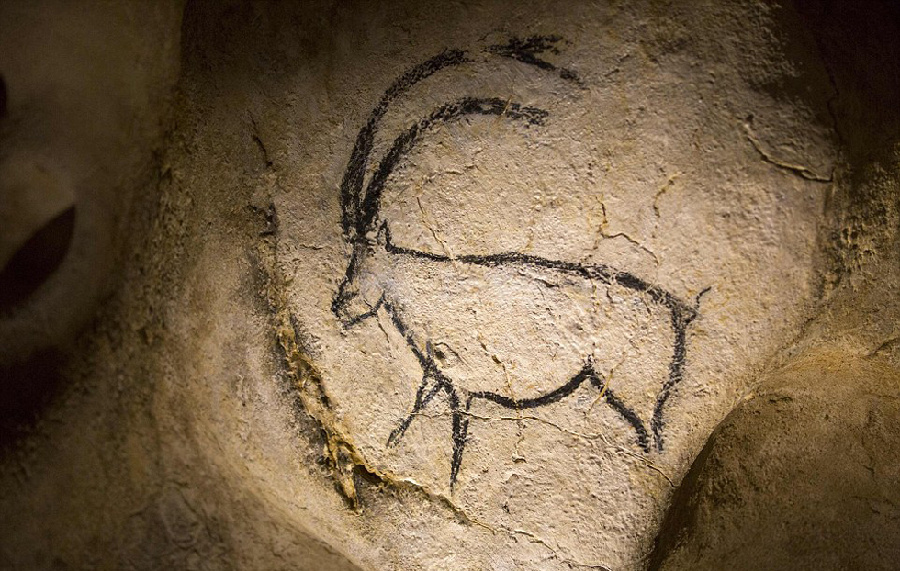 3.6万年前史前洞穴壁画